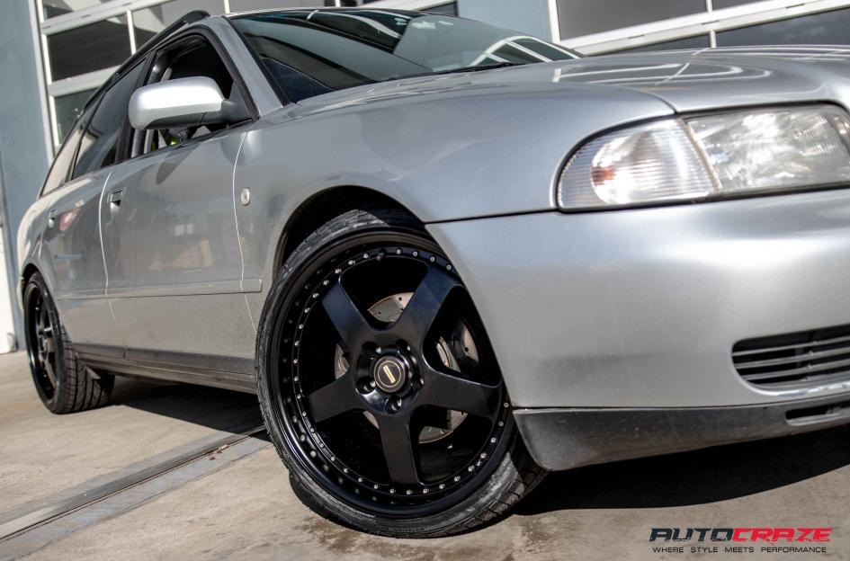 AUDI A4 (2003 ONWARDS) FR SATIN BLACK